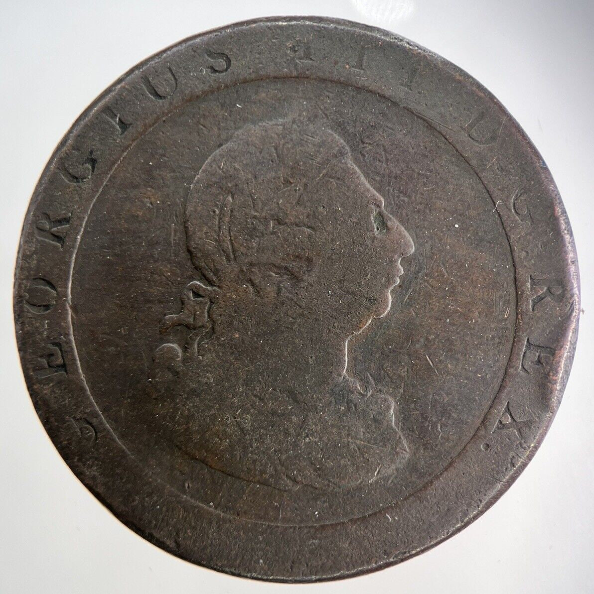 1797 George III 3rd Cartwheel Penny Coin | Collectable Grade