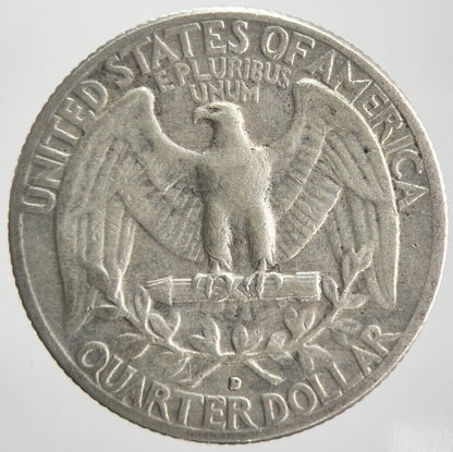 1961 - D US USA Quarter Dollar Silver Coin | Very High Grade | a4232