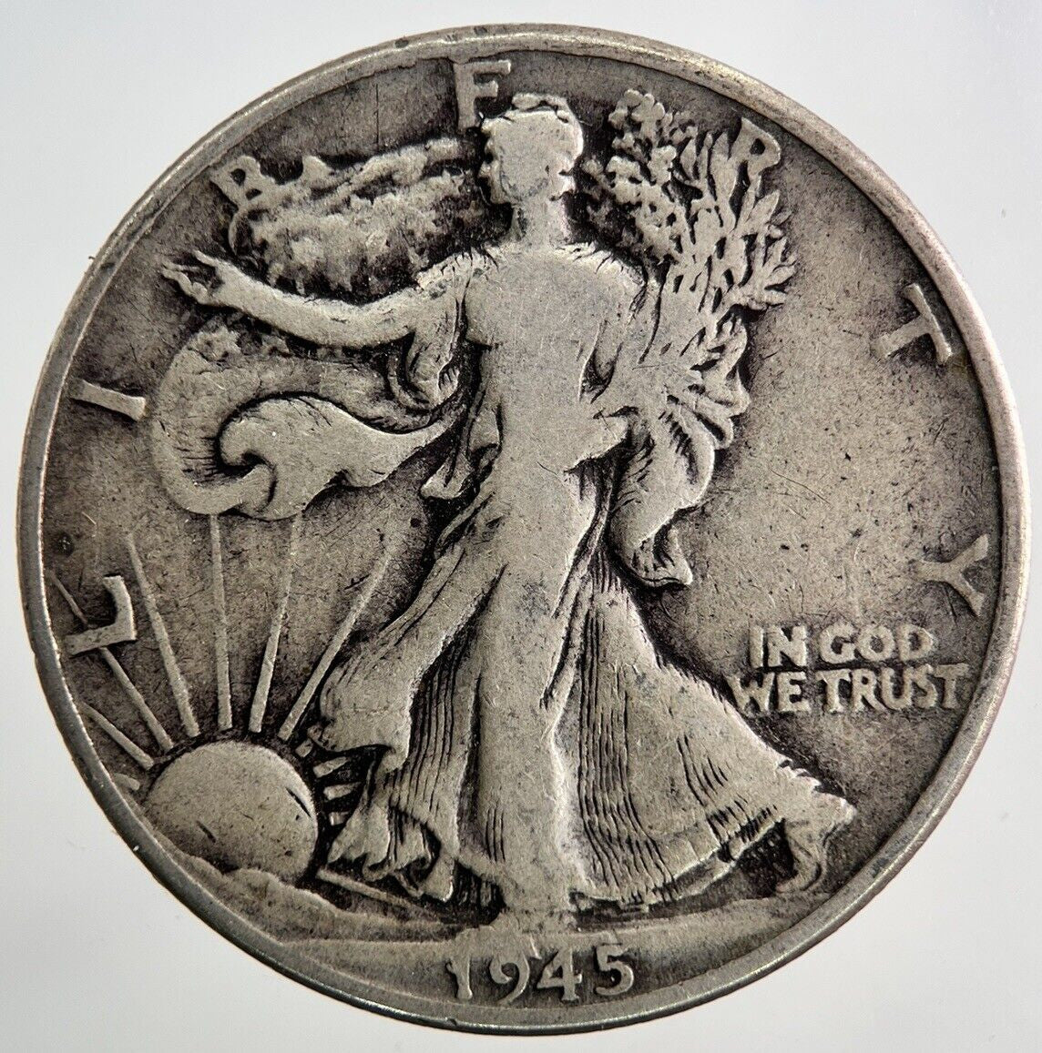 1945 US Half - Dollar Walking Liberty Silver Coin | Collectable Grade