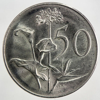 1966 South Africa 50 Cents Coin | Very High Grade