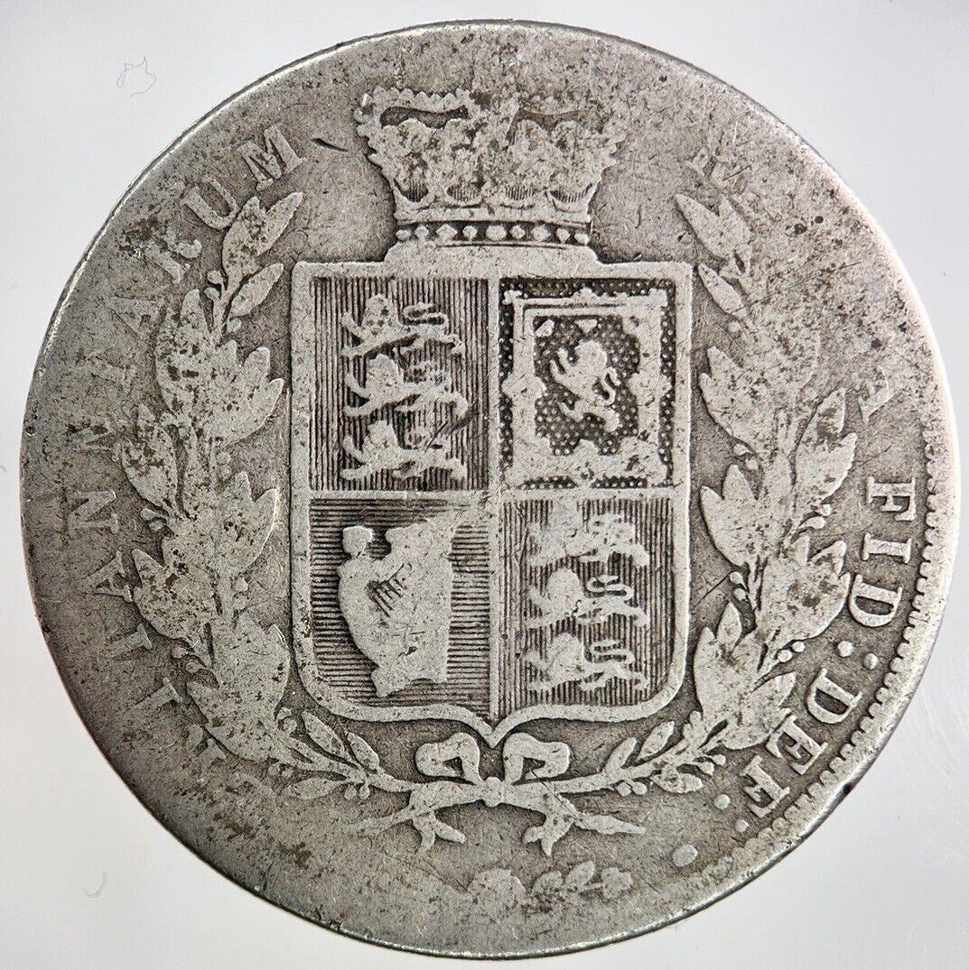 1883 Victoria Half - Crown Silver Coin | Collectable Grade