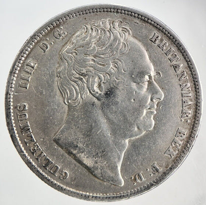 1836 William IV Half - Crown Silver Coin | Very High Grade