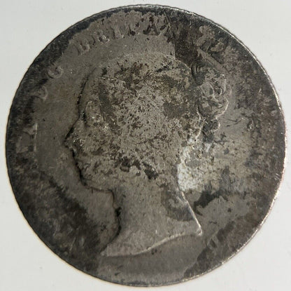 1842 Victoria Four-Pence Groat Silver Coin | Collectable Grade