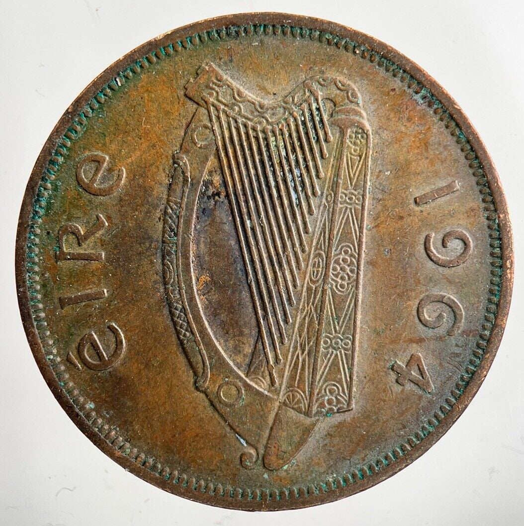 1964 Irish One Penny Coin | Fine Collectable Grade