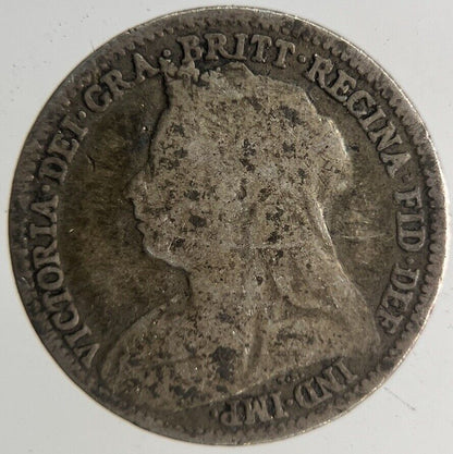 1897 Victoria Threepence Silver Coin | Collectable Grade