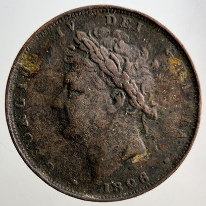 1826 George IV Farthing Coin | Fine Collectable Grade | a3025