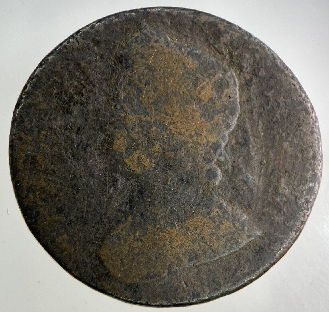 1754 George II 2nd Half - Penny Coin | Collectable Grade