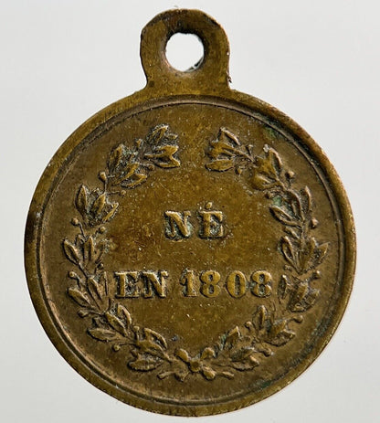 Rare Old Toy Money Napoleon III France Coin | Fine Collectable Grade