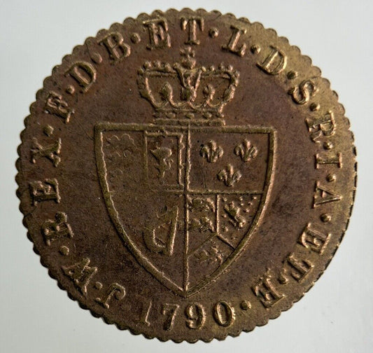 1790 George III Gaming Token Coin | Fine Collectable Grade