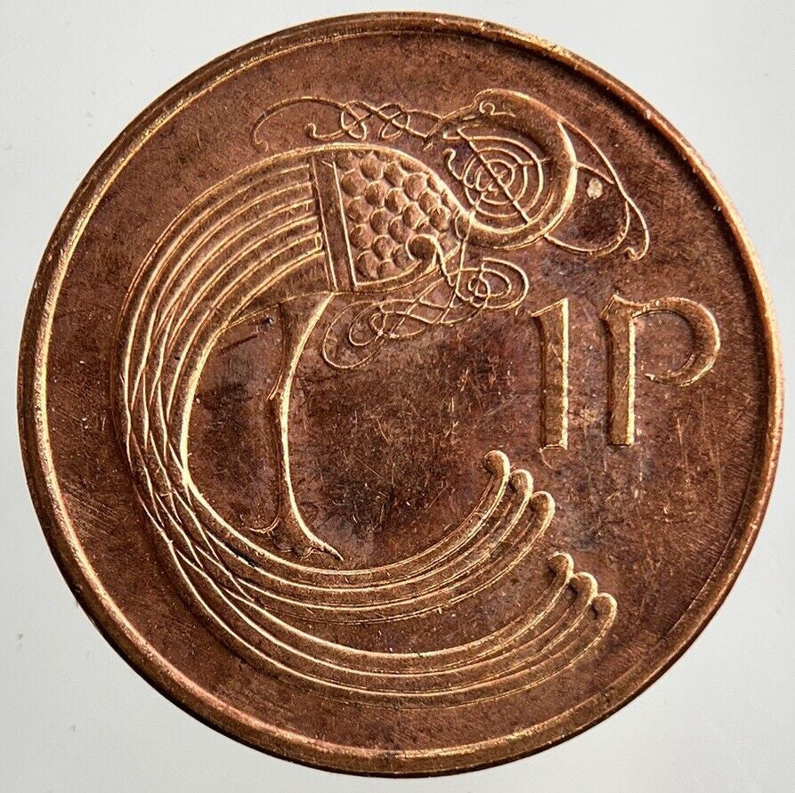 1996 Irish 1p One - Pence Coin | Fine Collectable Grade