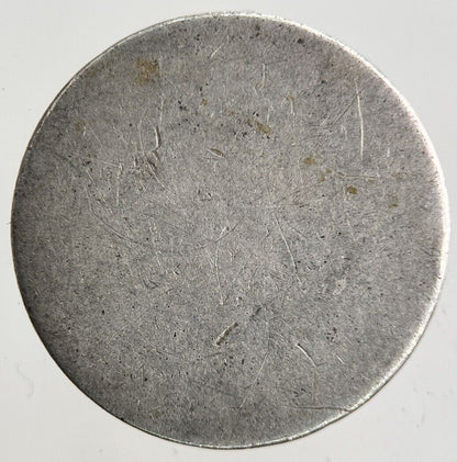 France 50 Centimes Silver Coin | Fair Grade
