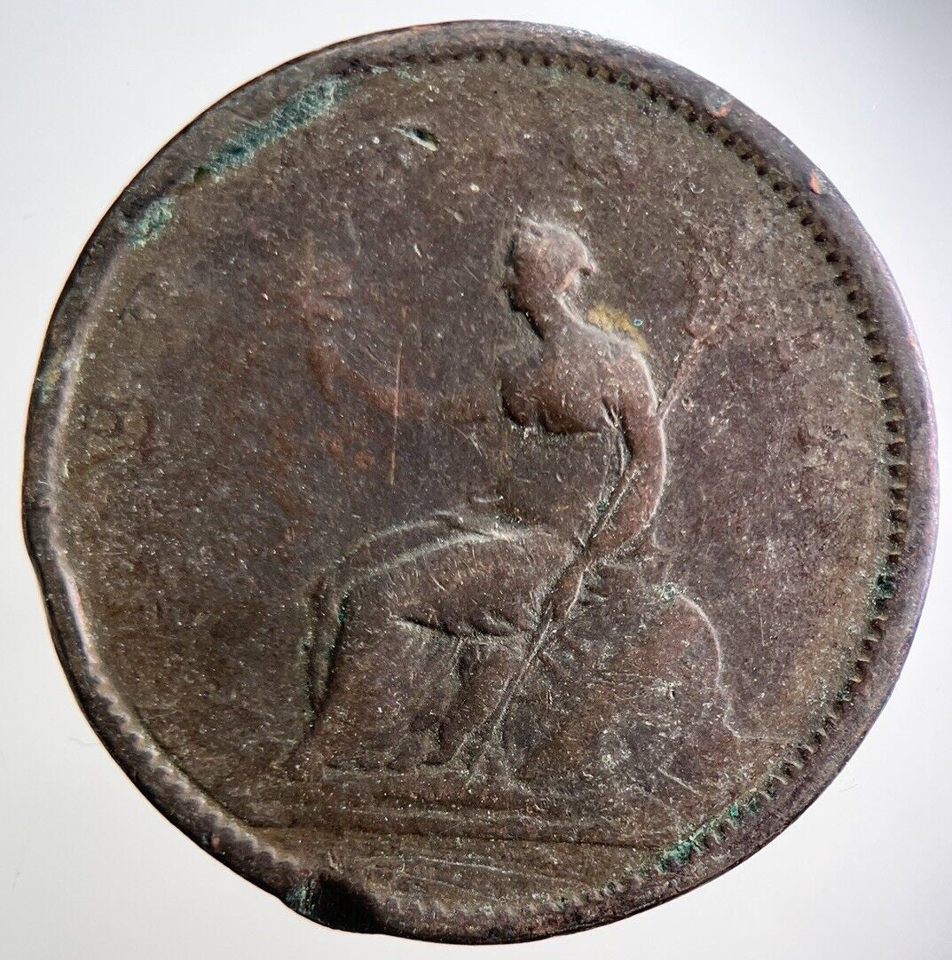 1806 George III 3rd Penny Coin | Fair Grade | a2899