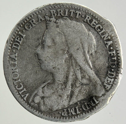 1901 Victoria Threepence Silver Coin | Collectable Grade