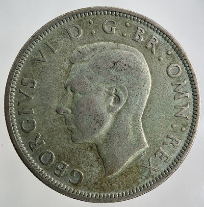 1944 George VI Half - Crown Silver Coin | Fine Collectable Grade