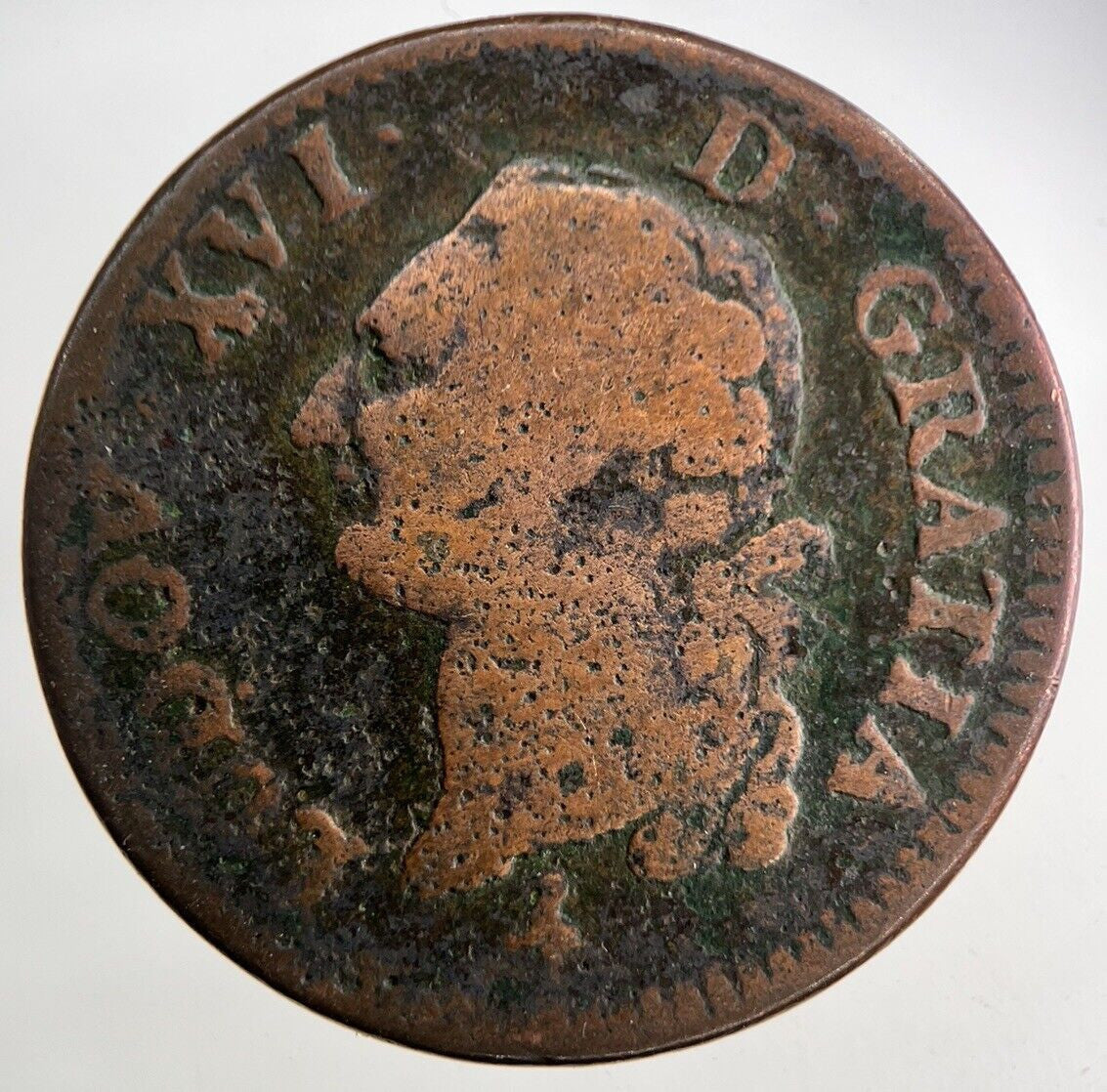 1791 France 1 Sol Coin | Collectable Grade