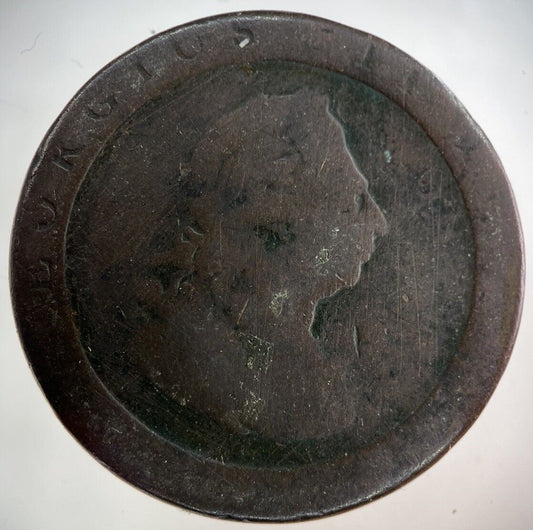 1797 George III 3rd Cartwheel One Penny Coin | Collectable Grade