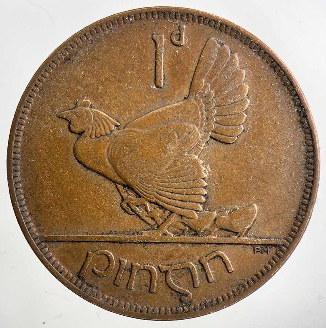1928 Irish One Penny Coin | Fine Collectable Grade