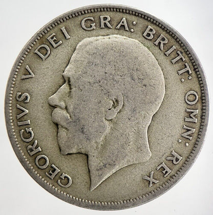 1920 George V Half - Crown Silver Coin | Collectable Grade