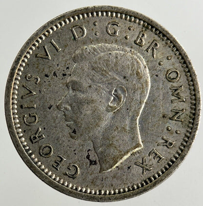 1940 George VI Threepence Silver Coin | Fine Collectable Grade