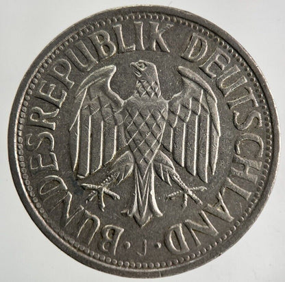 1970 - J Germany 1 Mark Coin | Fine Collectable Grade