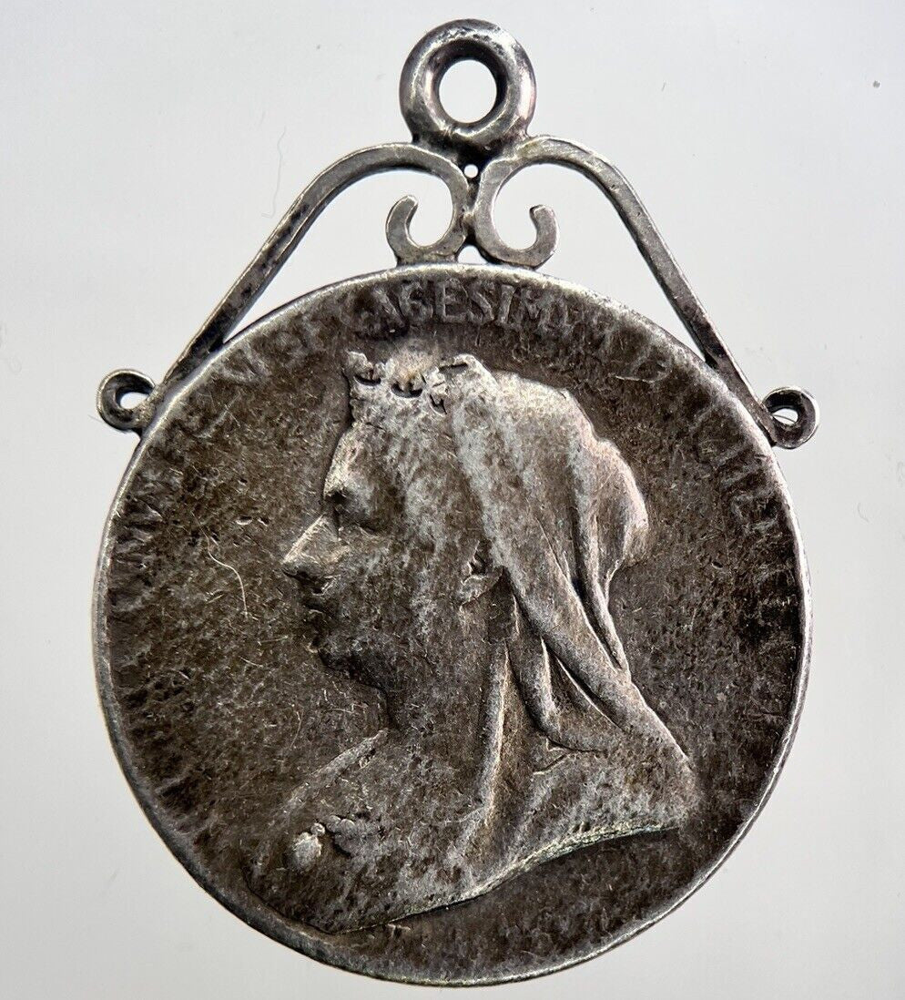 1837 Victoria Diamond Jubilee Silver 25mm Medal Coin | Collectable Grade | a6063