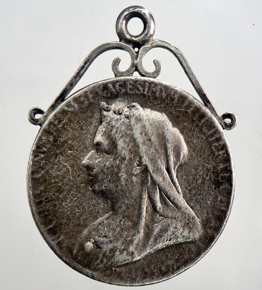 1837 Victoria Diamond Jubilee Silver 25mm Medal Coin | Collectable Grade | a6063