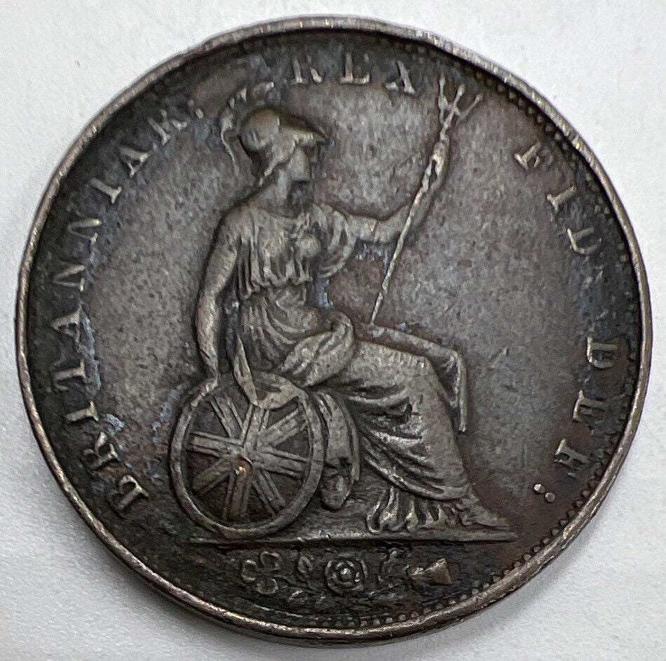 1831 William IV Half - Penny Coin | Very High Grade