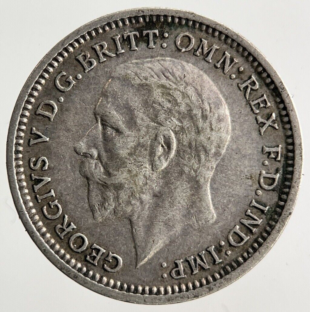 1934 George V Threepence Silver Coin | Fine Collectable Grade