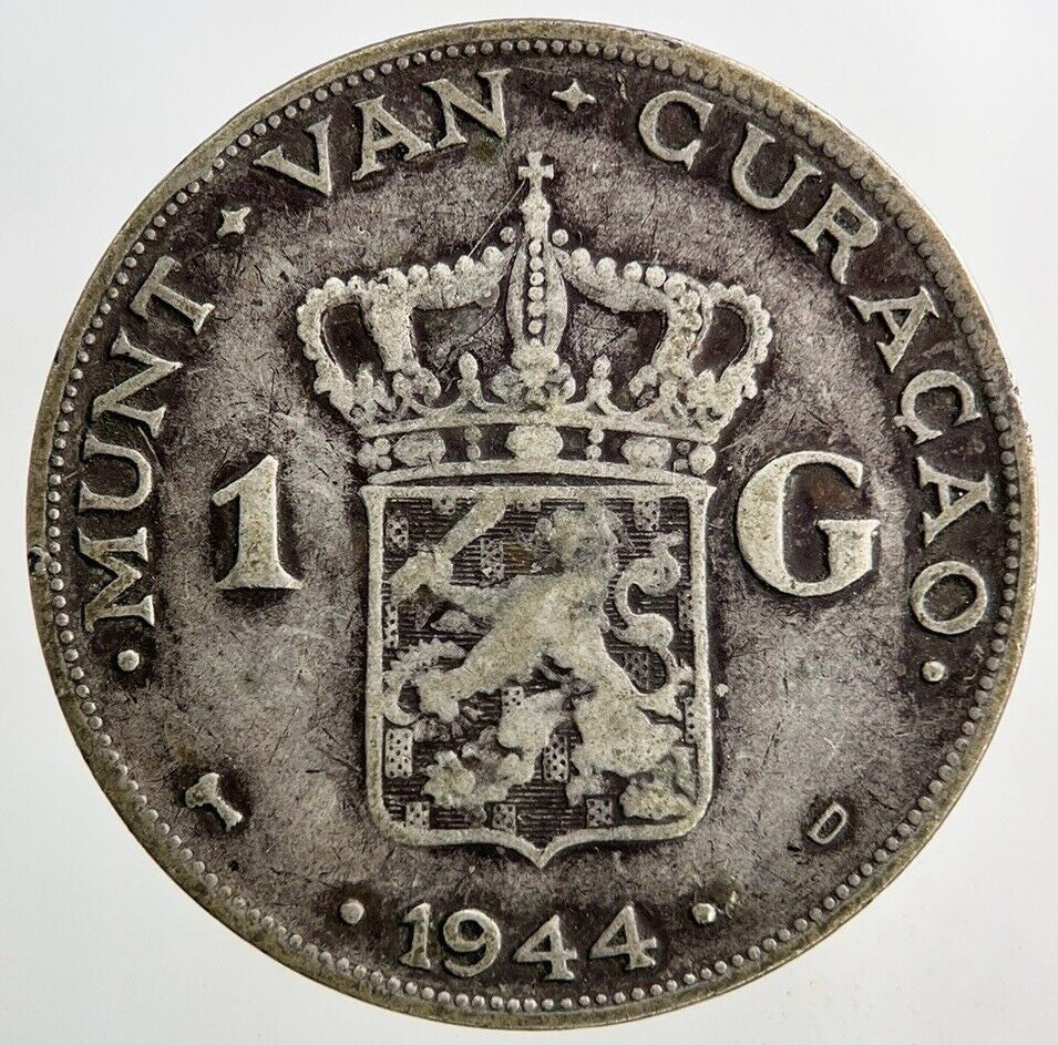 1944 Netherlands 1 Gulden Silver Coin | Collectable Grade