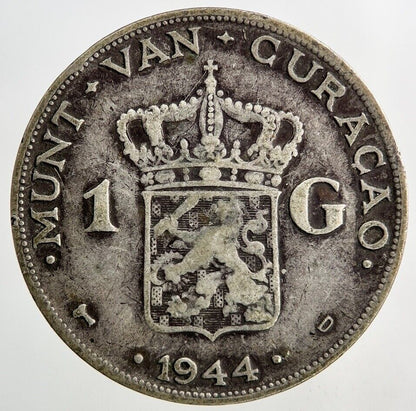 1944 Netherlands 1 Gulden Silver Coin | Collectable Grade