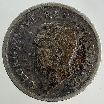 1942 South Africa Sixpence Silver Coin | Collectable Grade
