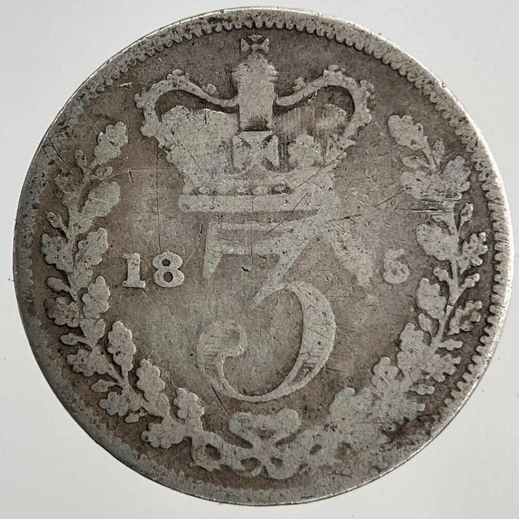 1875 Victoria Threepence Silver Coin | Collectable Grade
