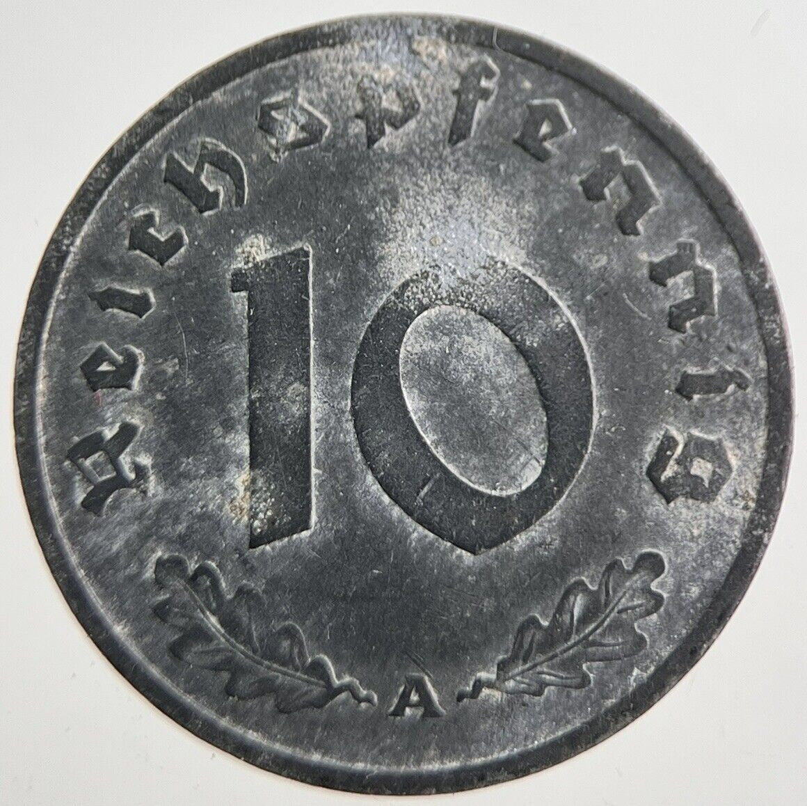 1944 - A Germany Nazi 10 Pfennig Coin | Very High Grade | a7779