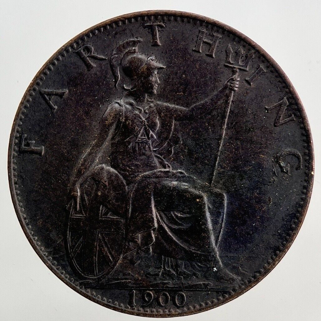 1900 Victoria Farthing Coin | Very High Grade