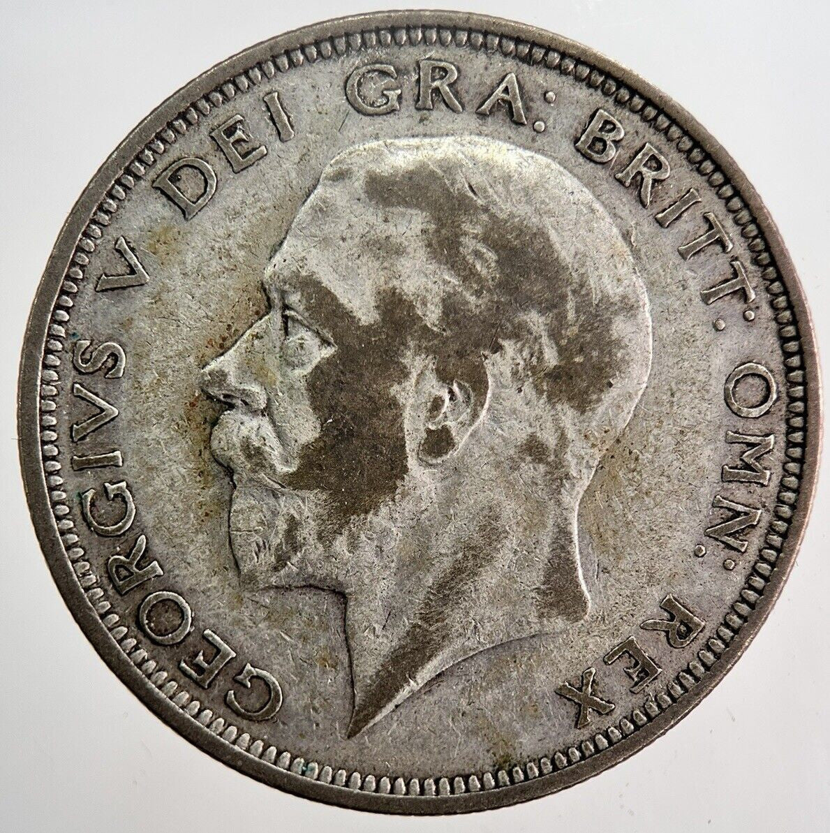 1926 George V Half - Crown Silver Coin | Fine Collectable Grade | a5909