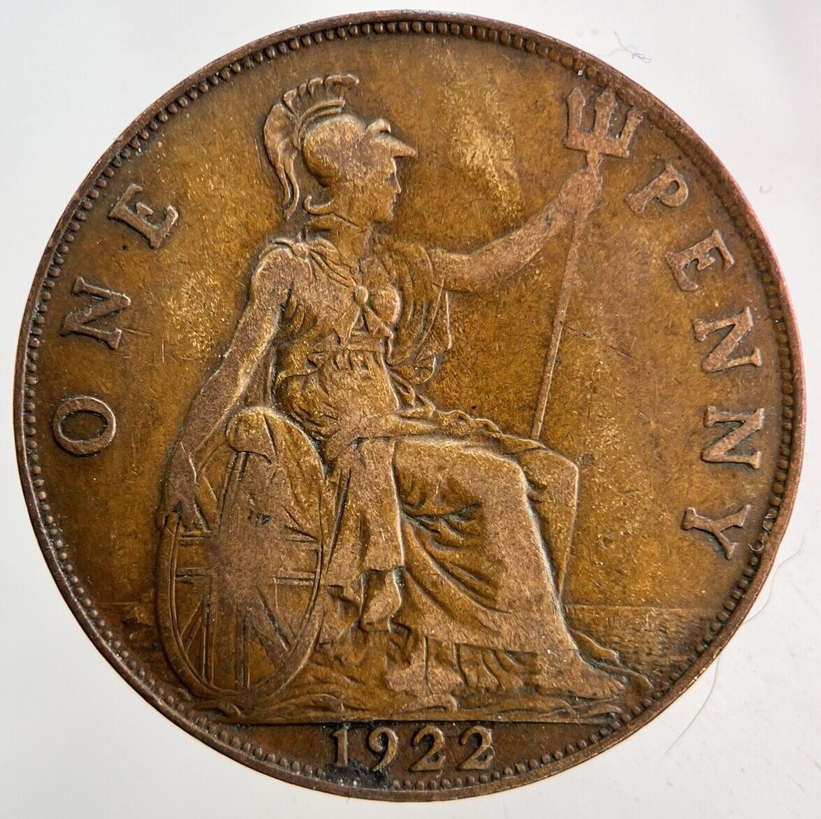 1922 George V One Penny Coin | Fine Collectable Grade