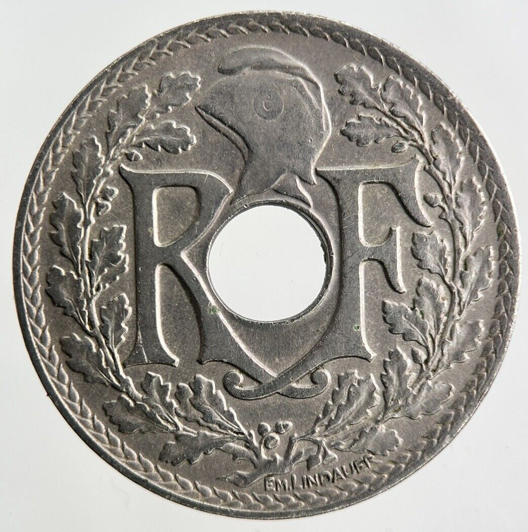 1920 France 25 Centimes Coin | Fine Collectable Grade