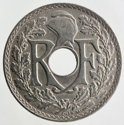 1920 France 25 Centimes Coin | Fine Collectable Grade