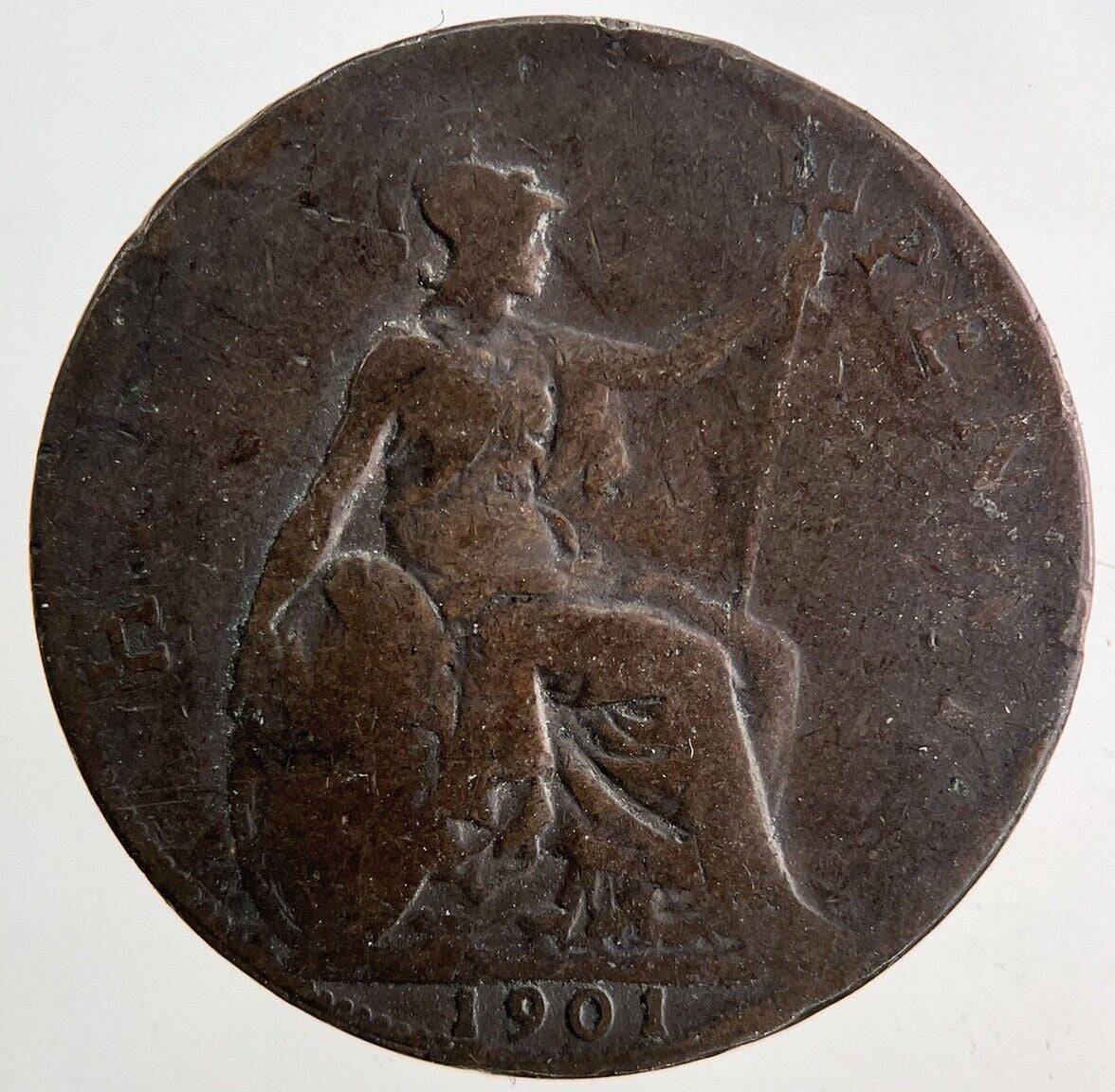 1901 Victoria Half - Penny Coin | Collectable Grade