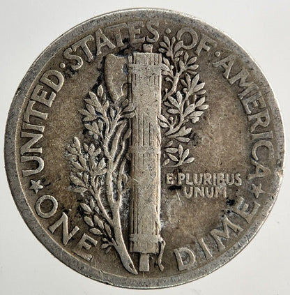 1943 US USA Mercury One Dime Silver Coin | Collectable Grade