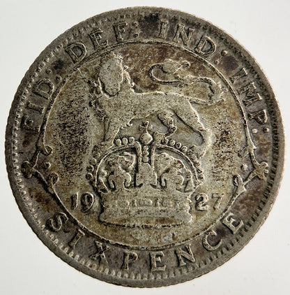 1927 George V Sixpence Silver Coin | Collectable Grade