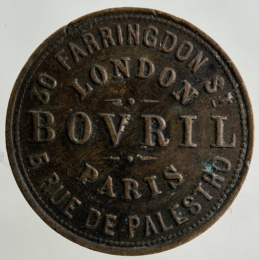 Paris London Bovril Token Coin | Fine Collectable Grade