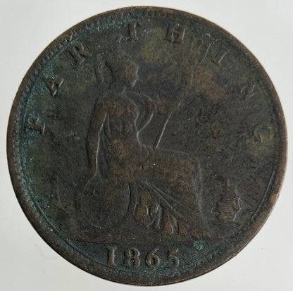 1865 Victoria Farthing Coin | Collectable Grade