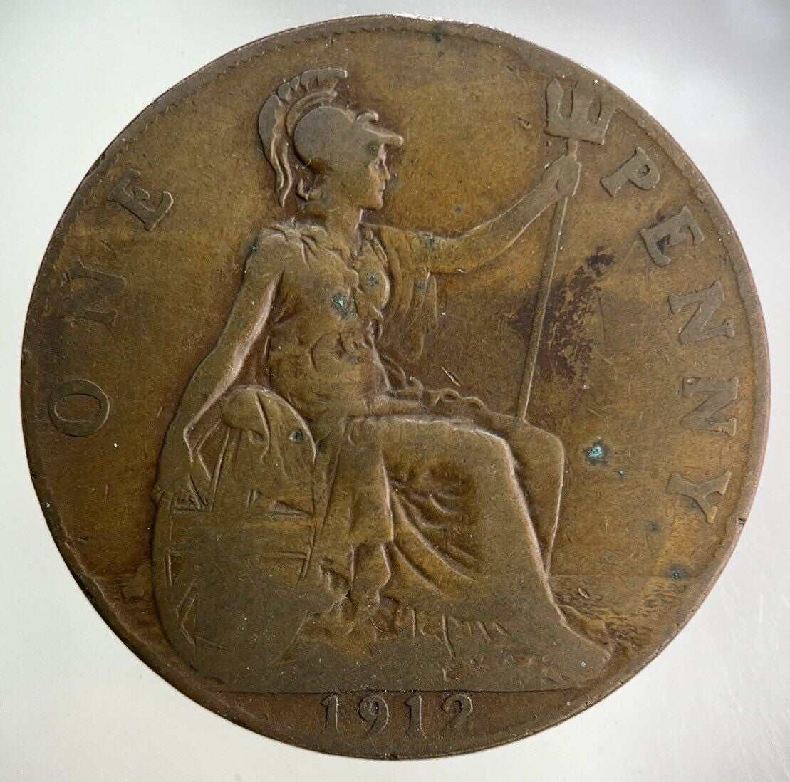 1912 George V One Penny Coin | Collectable Grade