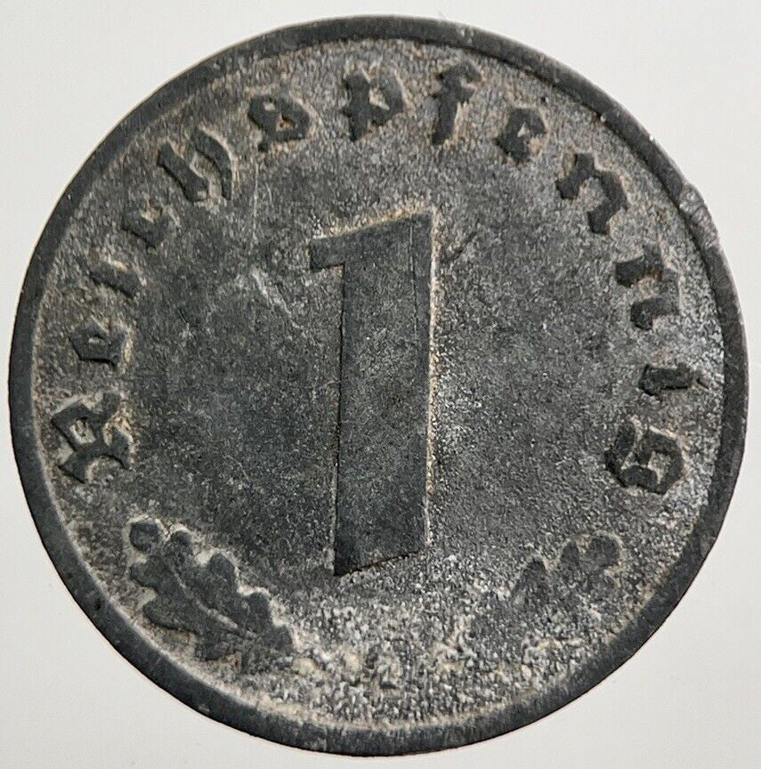 1940 - A Germany Nazi 1 Pfennig Coin | Collectable Grade | a3375