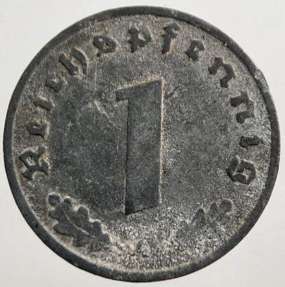 1940 - A Germany Nazi 1 Pfennig Coin | Collectable Grade | a3375