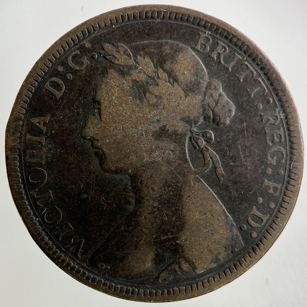1893 Victoria Half - Penny Coin | Fine Collectable Grade