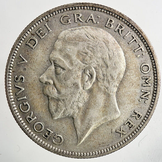 1933 George V Half - Crown Silver Coin | Fine Collectable Grade