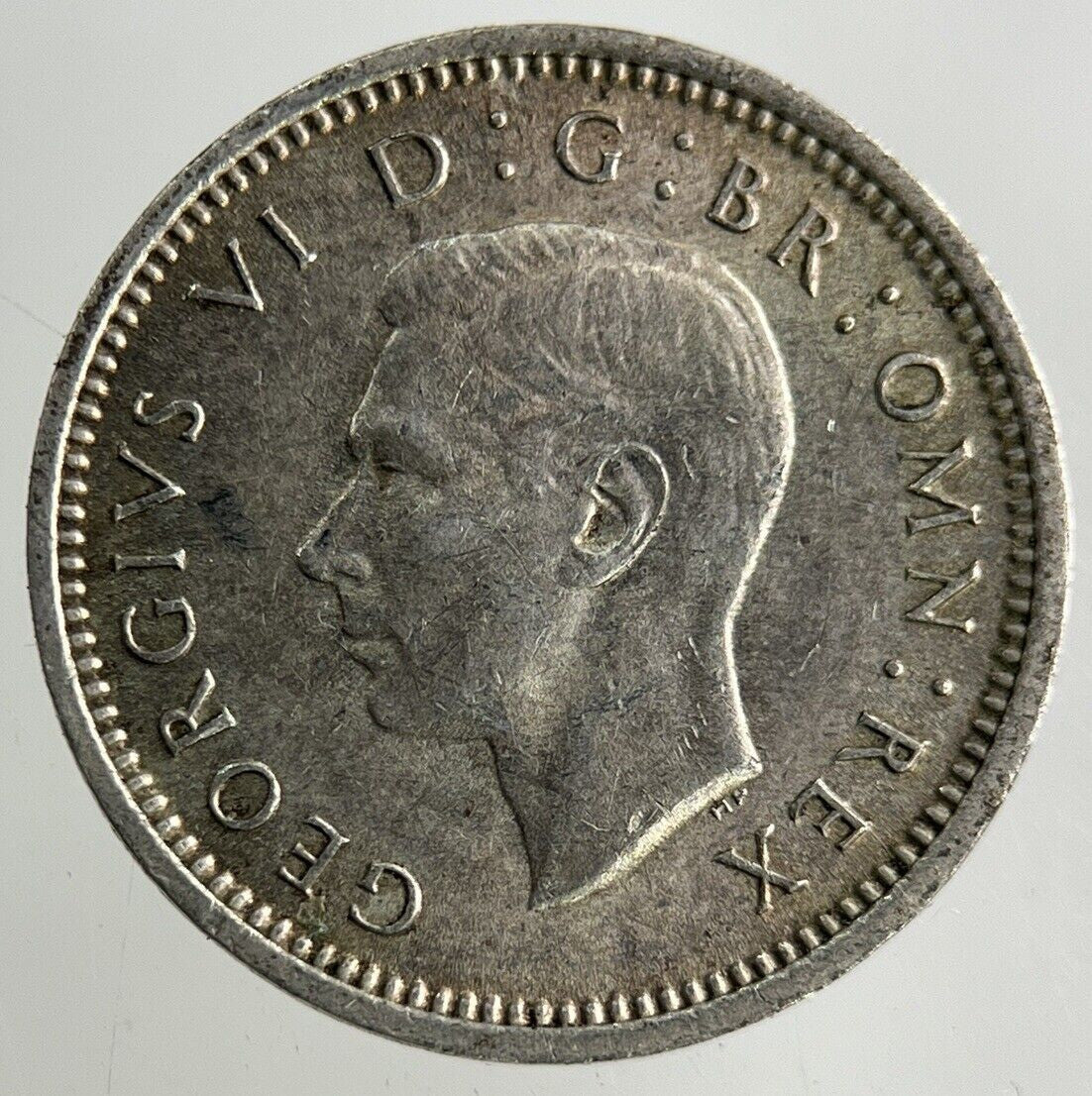 1940 George VI Threepence Silver Coin | Very High Grade