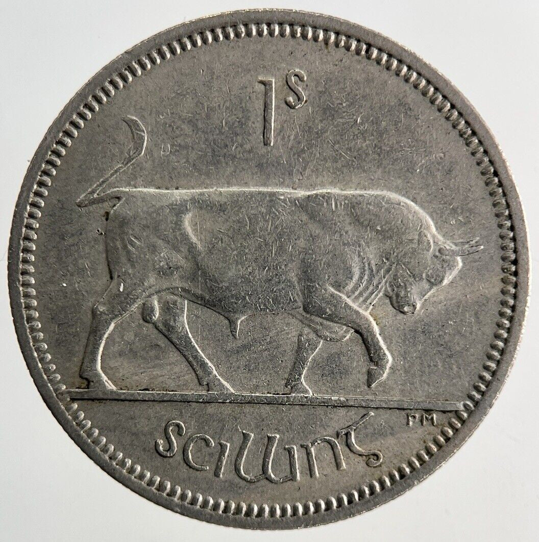 1962 Irish One Shilling Coin | Very High Grade